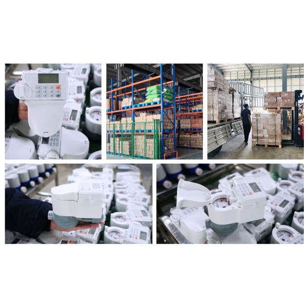 Mobile Payment Smart STS Electric Prepaid Water Meter R160 With CIU