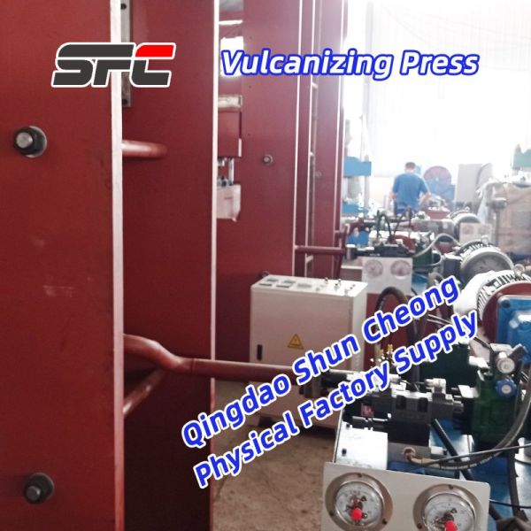 Frame-type Plate Rubber Vulcanizing Press Machine with PLC Control, Customizable Pressure Range, and Electric/Steam/Oil Heating