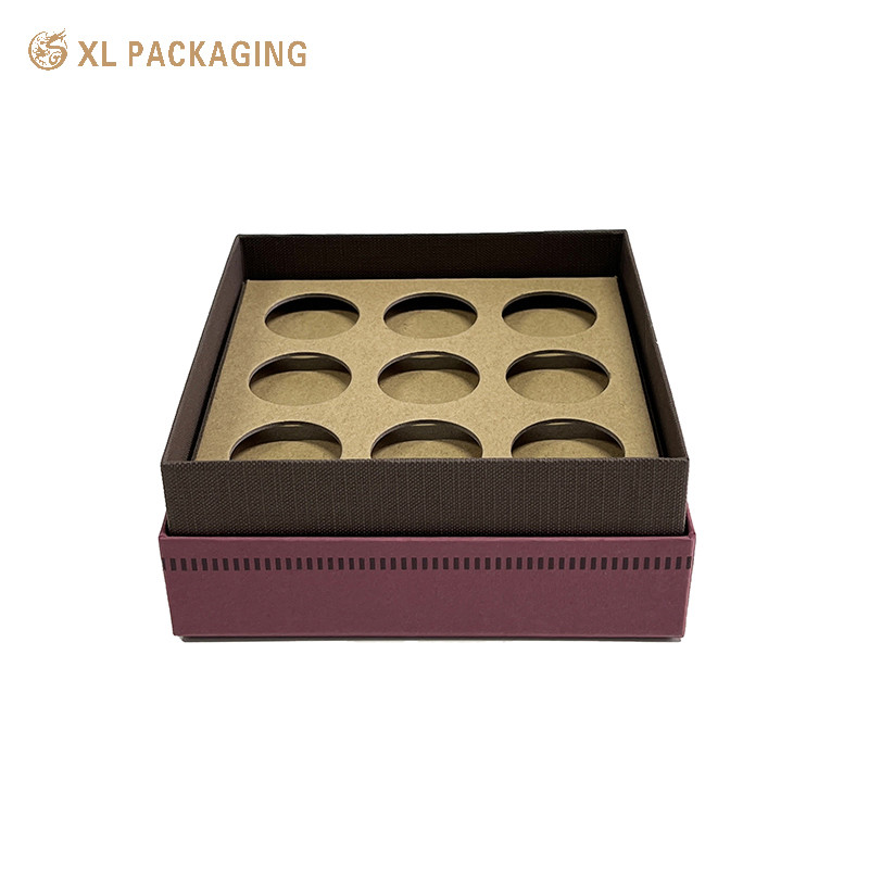 Custom Luxury Chocolate Gift Boxes Kraft Box For Chocolate Packaging With Lid