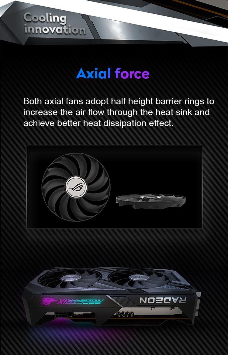 Geforce Rx 6600xt Gaming Graphics Card 8g Gddr6 ROG-STRIX-RX6600XT-O8G-GAMING