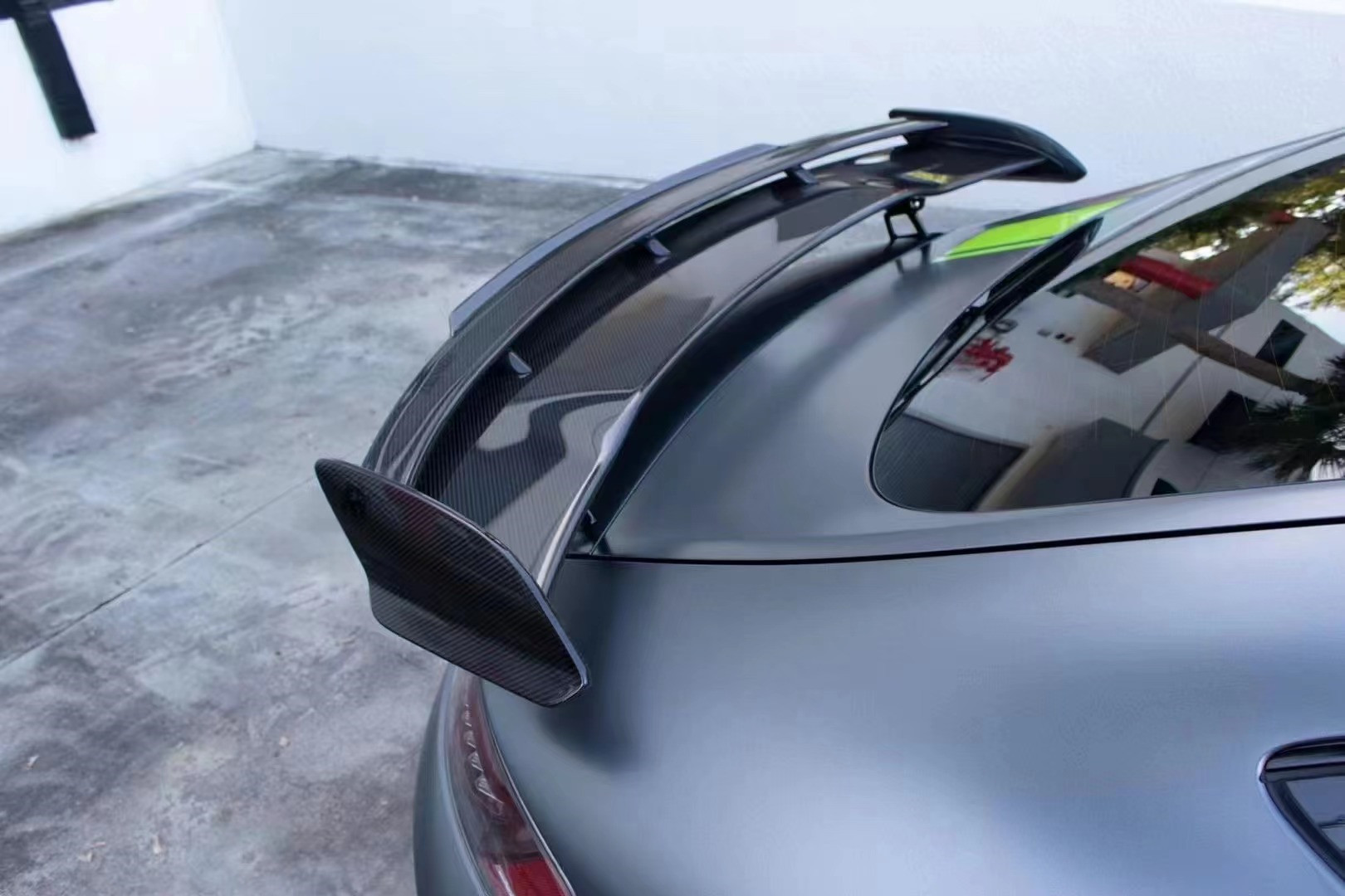 For Benz AMG GT GTC GTR Carbon Fiber Spoiler Carbon Fiber Material AMG GT GTC GTR Upgraded PRO Style Spoiler Body Kit