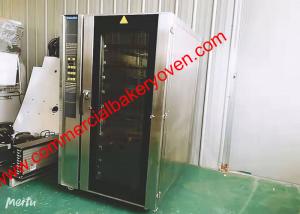 Quality Convection Hot Air Baking Oven Big Glass Door Digital Control With Steam for sale