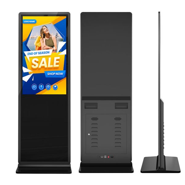Ready to Ship LCD Digital Signage with 3840*2160 Resolution 500 Nits Brightness and SDK Function for Indoor Outdoor Advertising