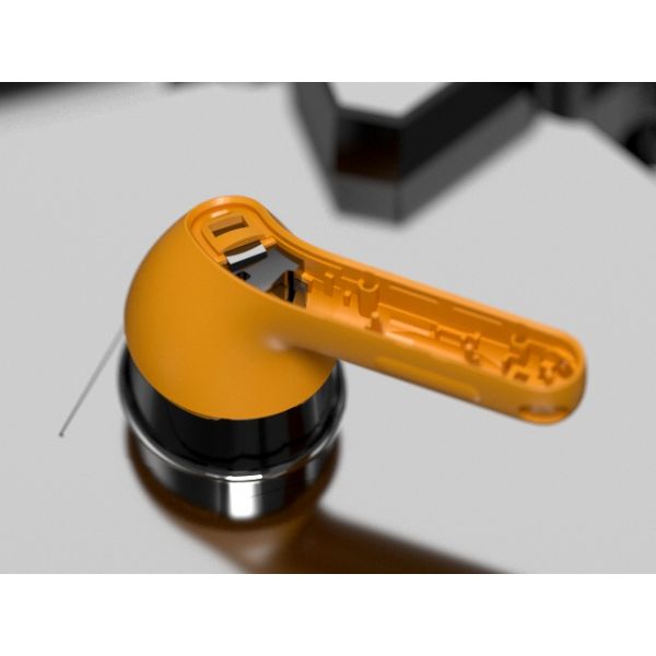 Earphone left middle shell / Cold runner / Three-plates mold No.24207