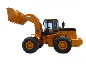 Quality WY955 5 Ton Wheel Loader 3m3 Weichai Engine Small Front End Loader Orange for sale