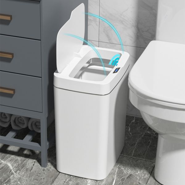 14L Slim Smart Sensor Trash Can Electric Automatic Plastic Garbage Bin Office Kitchen Home Rubbish Dustbin