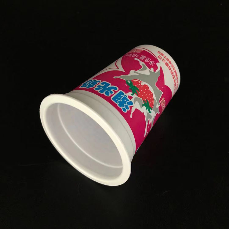 Custom 160ml PP material disposable plastic yogurt cup size seal