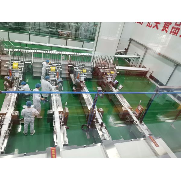 Automatic Packing Line Grain Crispy Chips Packaging Machine Automatic Cartoning