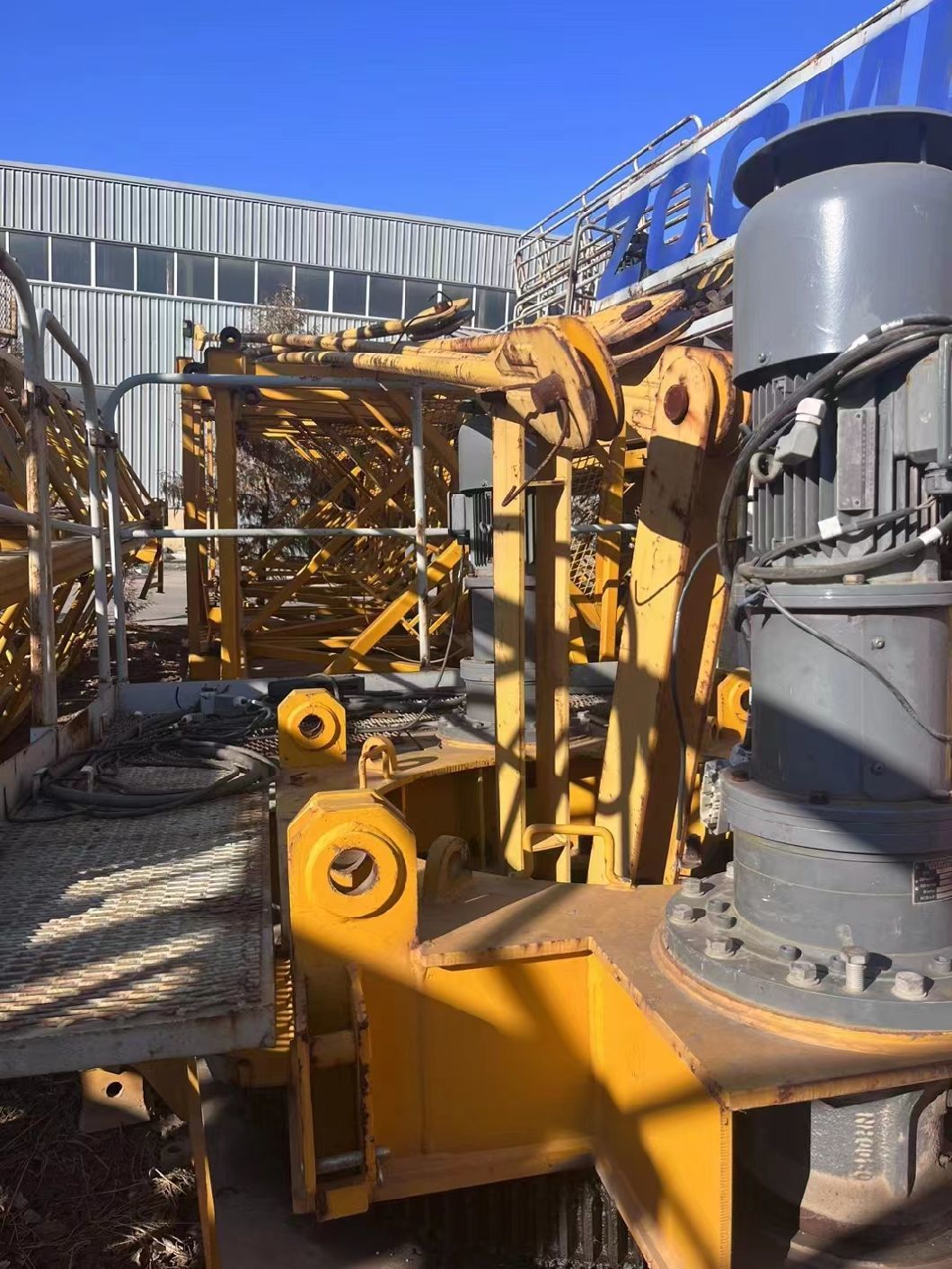 X Cmg Used Small Tower Crane Sold in 2018