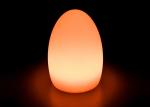 Egg Shape Solar LED Night Light Cordless Table Lamps 16 Color 14*14*H19 Cm Size