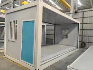 Quality Fireproof Steel Prefabricated Foldable Container House Weather Resistant for sale