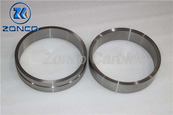 Buy 0.6~0.8μM Grain Size Tungsten Carbide Wear Parts Mechanical Seal Rings at wholesale prices