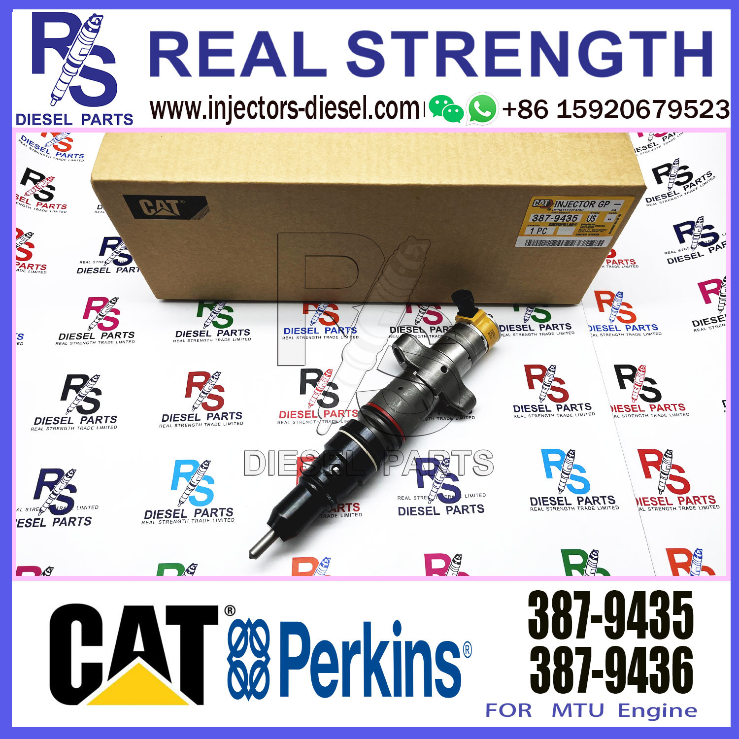 CAT Common Rail Fuel Injector 387-9432 387-9435 387-9435 For Excavator C9 E330D E336D