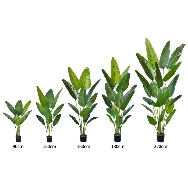 Artificial Bird of Paradise Plant Indoor - Wholesale Realistic Fake Palm Trees Manufacturer Direct