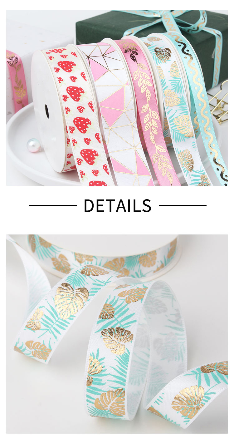 Factory Wholesale 16mm Cake Box Wrapping Satin Ribbon For Birthday Occasion Celebrations