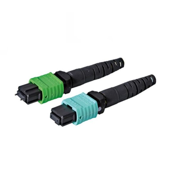 Fiber Optic MPO MM Connector Telecomunication Class FCC certificated