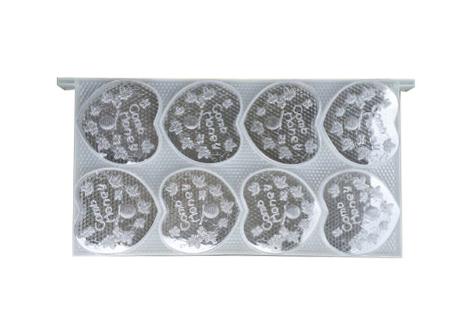 Heart-Shaped Honey Comb Set Plastic Honey Comb Box Container for Beekeeping 2