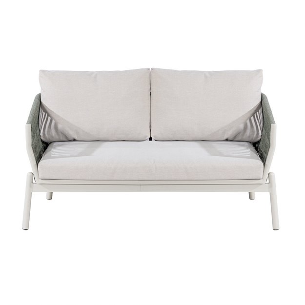 Mail Packing Modern Aluminum Frame Garden Furniture Rope Weave Outdoor Lounge Sofa Set