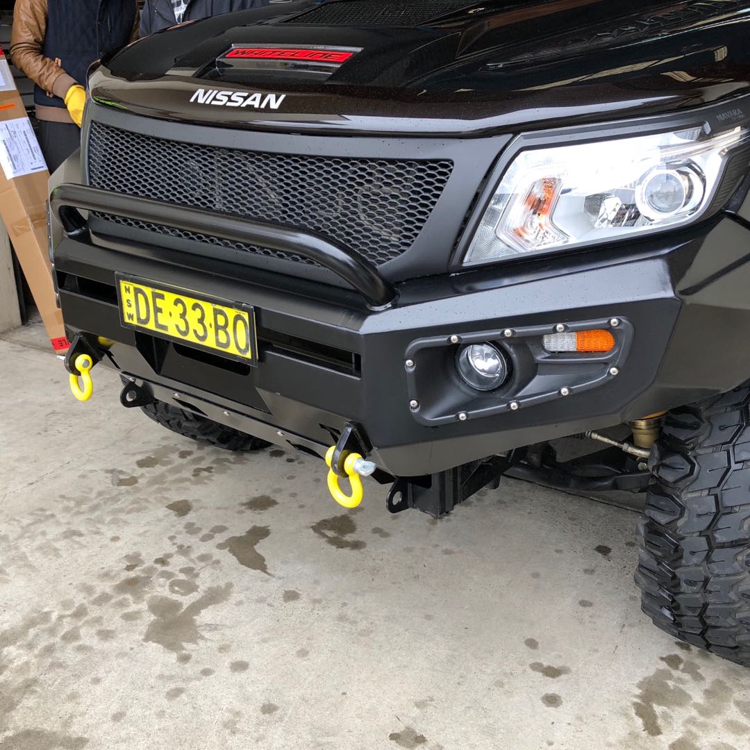 4X4 Accessories Front Car Bumper Plate Protect Your Car Body for Nissan Navara NP300