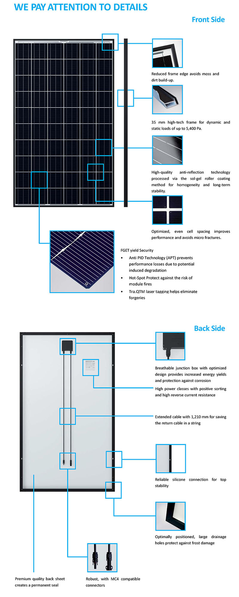 300W Wholesale Renewable Alternative Solar PV Energy Panel