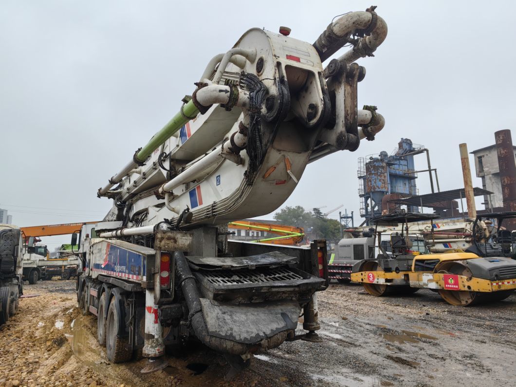 Zoomlion Putzmeister Used Concrete Boom Pump 49m in Stock
