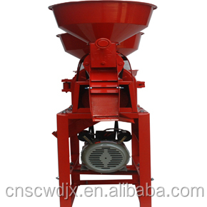 DONGYA N40-21 03 Small Rice Husker Machine and Grain Grinder 2 in 1
