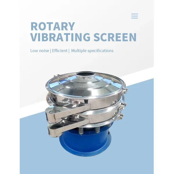 304 Stainless Steel Vibrating Screen Machine for Egg Powder