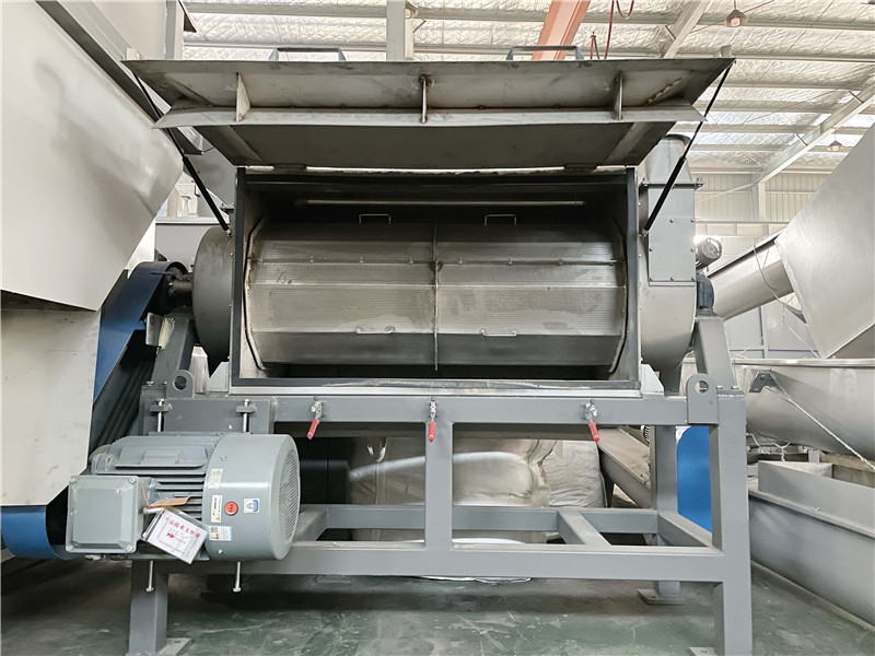PP PE Plastic Dewatering Machine PET Spin Dryer Machine