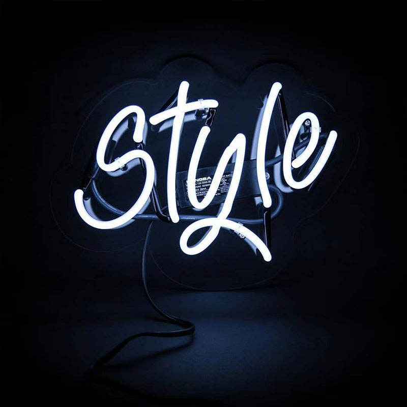 Custom Diy Led Colorful Light Christmas Gift For Shop Soft Neon Sign Box