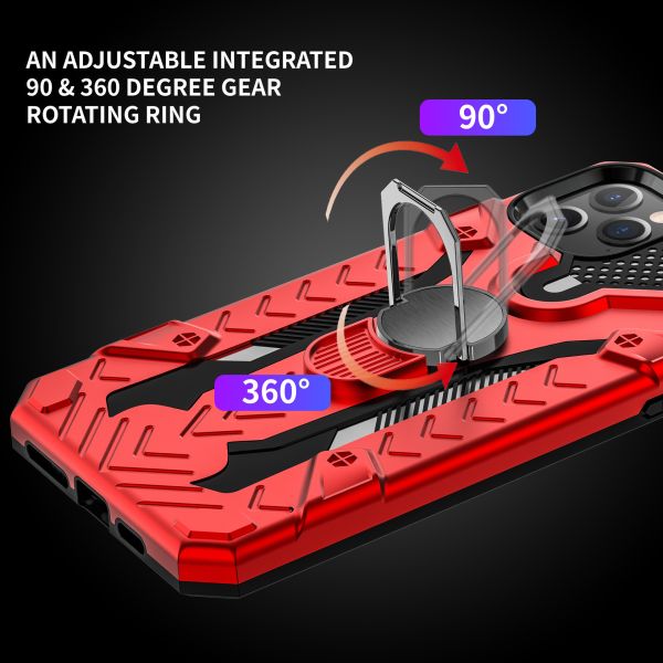 Heavy Duty Hybrid Protective Case Corners Protection Shell Stand