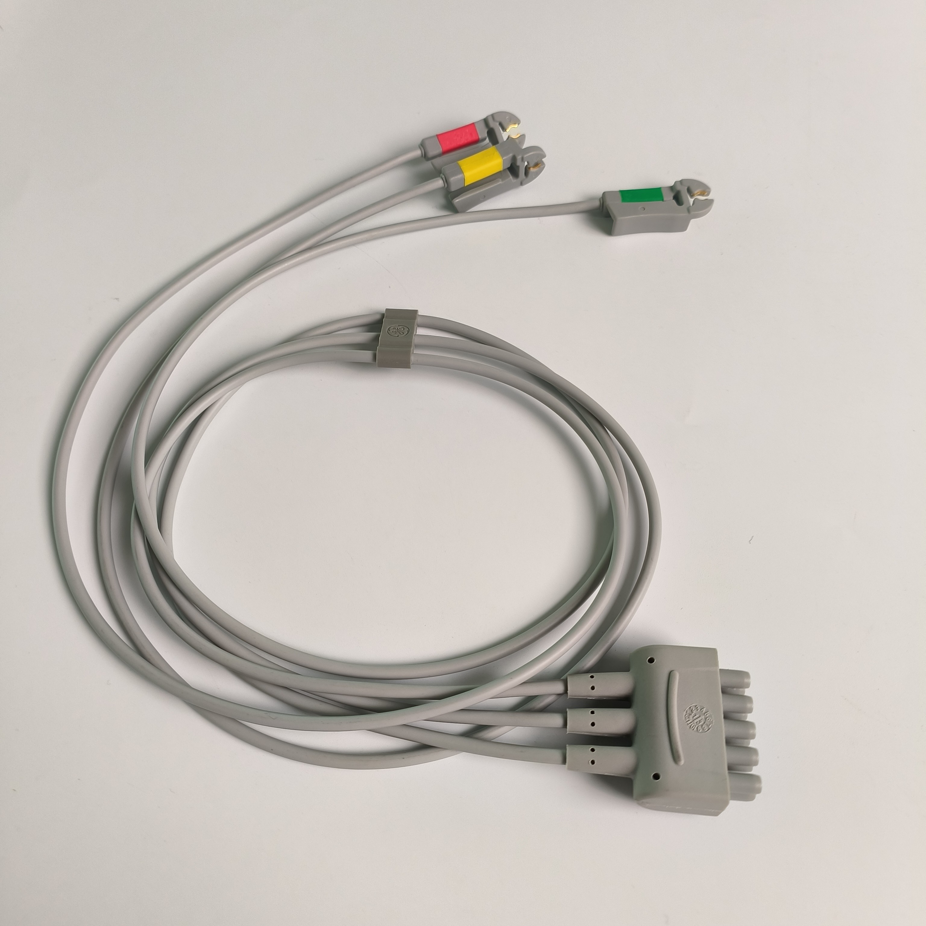 CareFusion GE Original Multi-Link ECG Lead wire 3-Lead Grabber IEC 74cm / 29in. REF: 412682-003