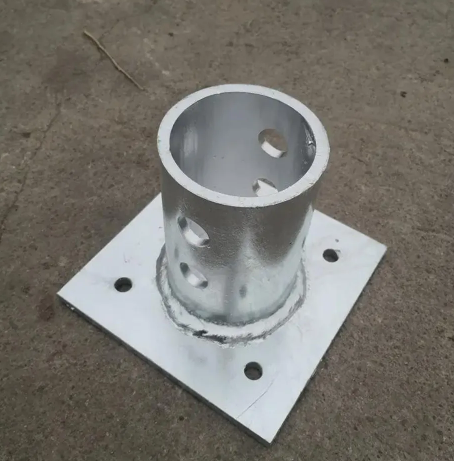Hot Dip Galvanized Screw Helical Pile Cap Q235 Q355 Construction Material