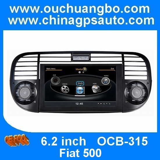 Ouchuangbo Car Navi GPS Navigation for Fiat 500 Auto Stereo S100 Platform Wifi Bluetooth