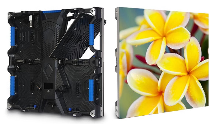P4 Fixed Indoor Full Color LED Die-Cast Aluminum Screen 3 In 1 Smd2121 COB full color led display