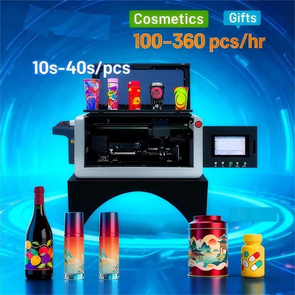 UV Printer Rotary UV Printer 360 Round UV Printing Machine