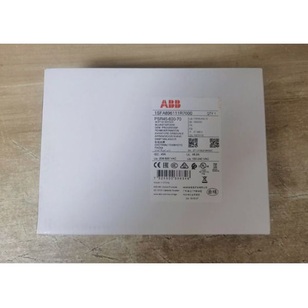 ABB PSR45-600-70 1SFA896111R7000 A Rated Maximum Operational Current Of 45 A