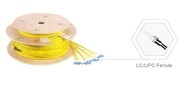 48-Core LC-LC Pre-terminated Breakout Patch Cord – High-Density, Custom Breakout Configurations (Bare Fiber / 0.9mm / 2.0mm / 3.0mm), for Data Center