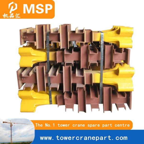 Short Construction Time Tower Crane Steel Structure Parts Fixing Angle Fire Resistance