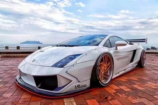 New Product for Lamborghini Gallardo LP550 LP560 LP570 Body Kit Gallardo LB Style Wide Bodyki