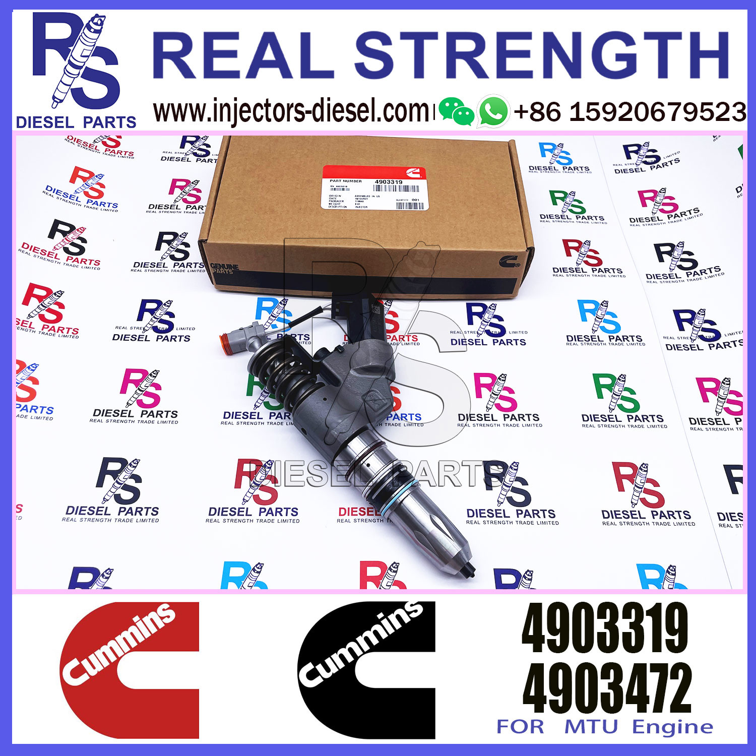 M11 Fuel Injector Assembly 4026222 4903472 4061851 4903319 3095040 4902921 3411756 4903084 3411754 4928171