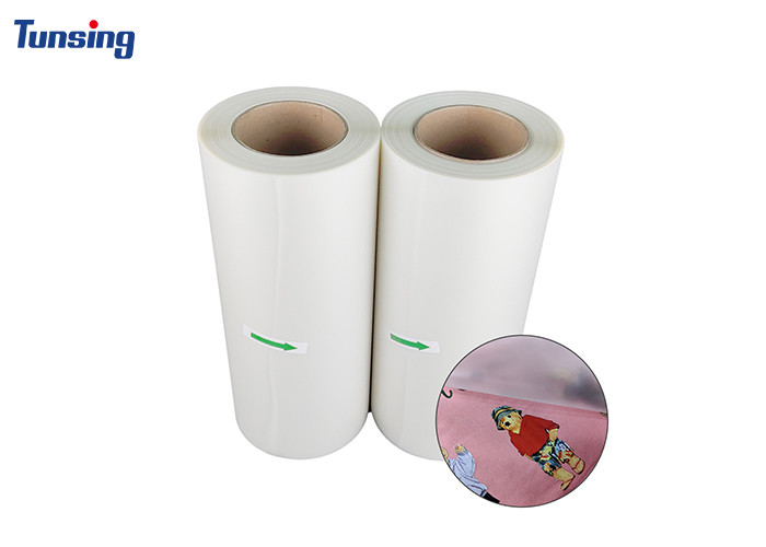 Double Side Matte Hot Peel Dtf Pet Film Roll For Clothes Dtf Printing Printer