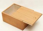 Custom Color Storage Wooden Gift Packaging Box , Plywood Square Wooden Box With