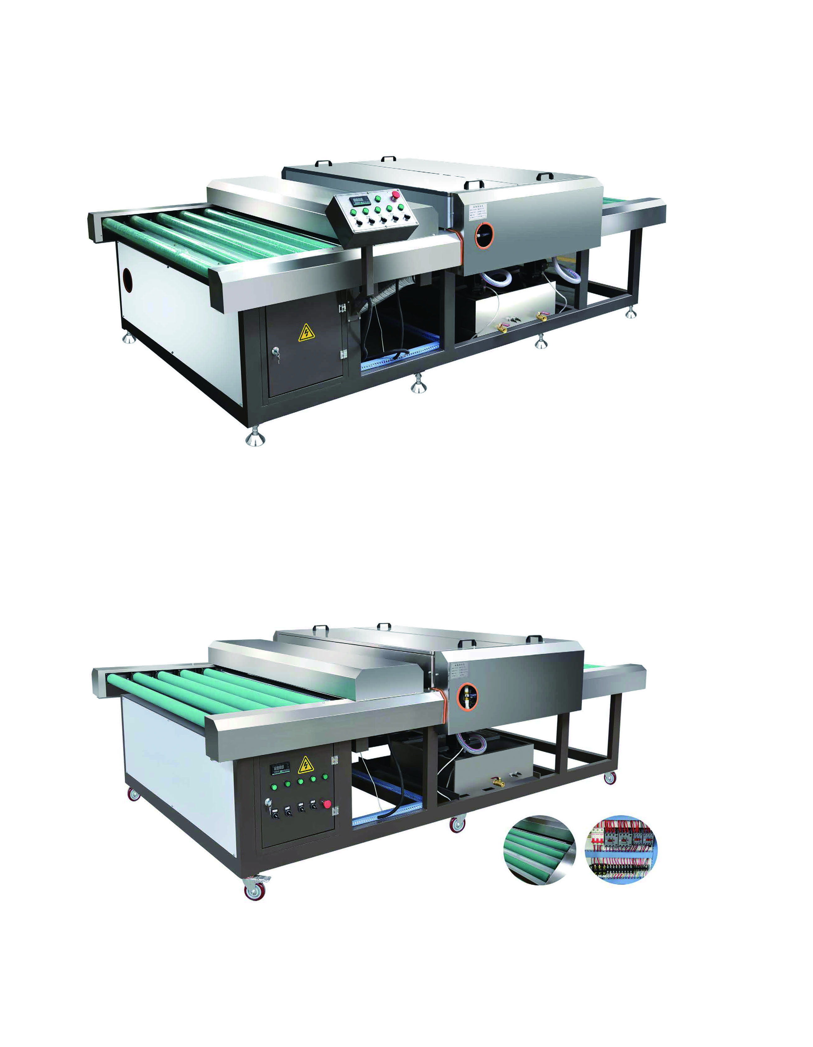 Horizontal Washer 1600 Automatic Glass Cutting Machine