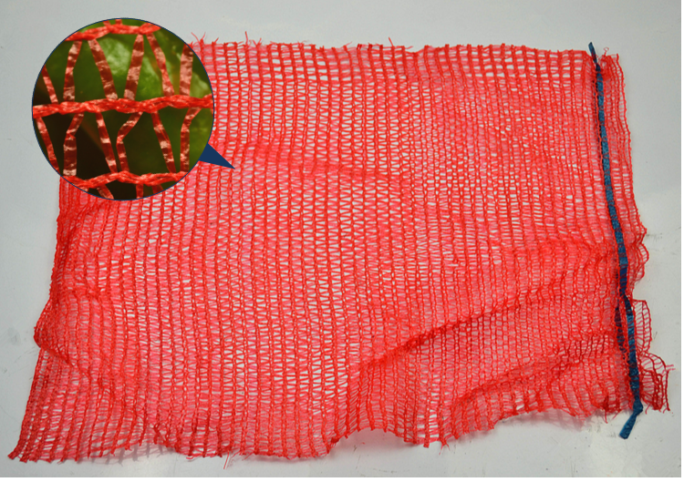 SGS Certified Tubular PE Knitted Raschel Mesh Sacks for Potato Transport and Handling