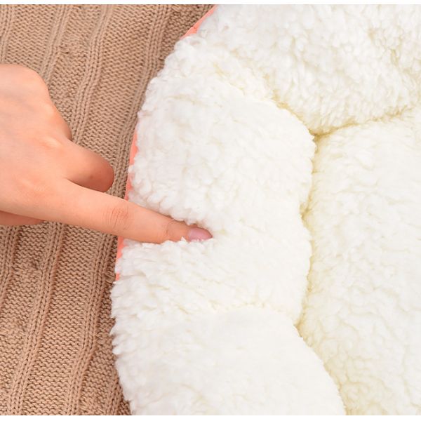 Small Kitten Bed With Machine Washable, Waterproof Bottom