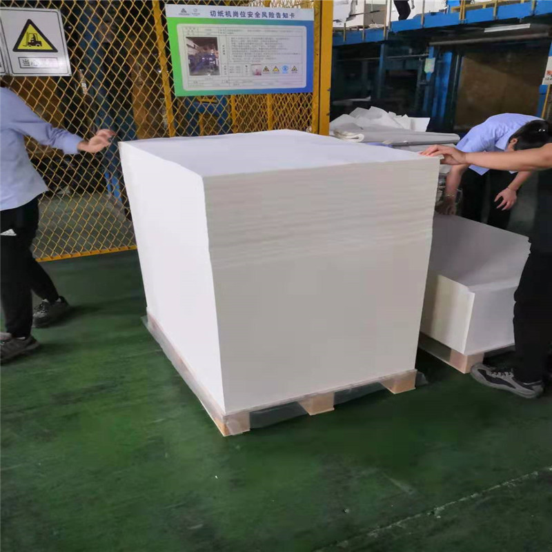 Customized White One Side Coated Ningbo Fold FBB/Ivory Board/C1S for Cosmetics Packaging
