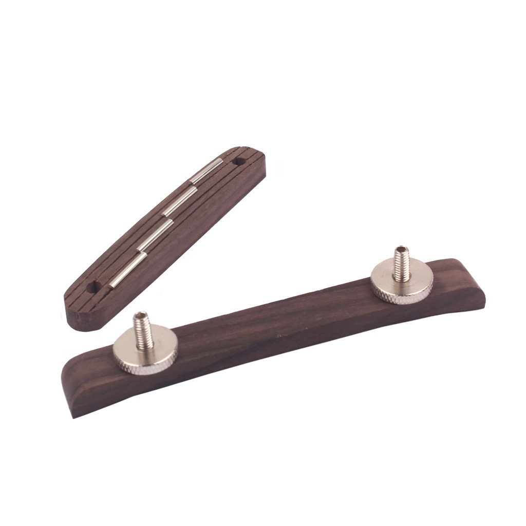 Traditional 4 String Electric Mandolin Bridge Banjo Rosewood Upper Bottom Bridge