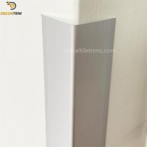 China Aluminum Wall Corner Protector Strips Powder Coat Finish 50x50x2500mm on sale
