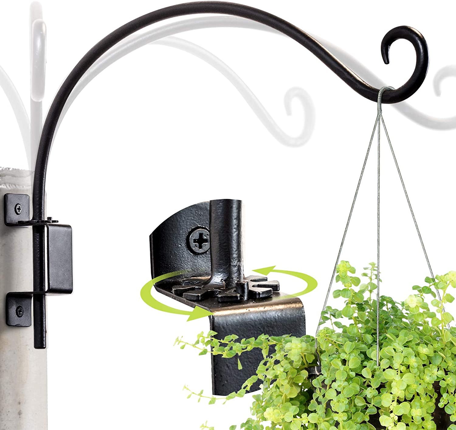 Upgrade Your Garden with Surealong Heavy Duty Outdoor Plant Hangers Hardware Included