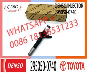 Quality 295050-0520 294050-0521 295050-0620 295050-0460 Diesel Engine Parts Toyota DENSO injector 295050-0740 for sale